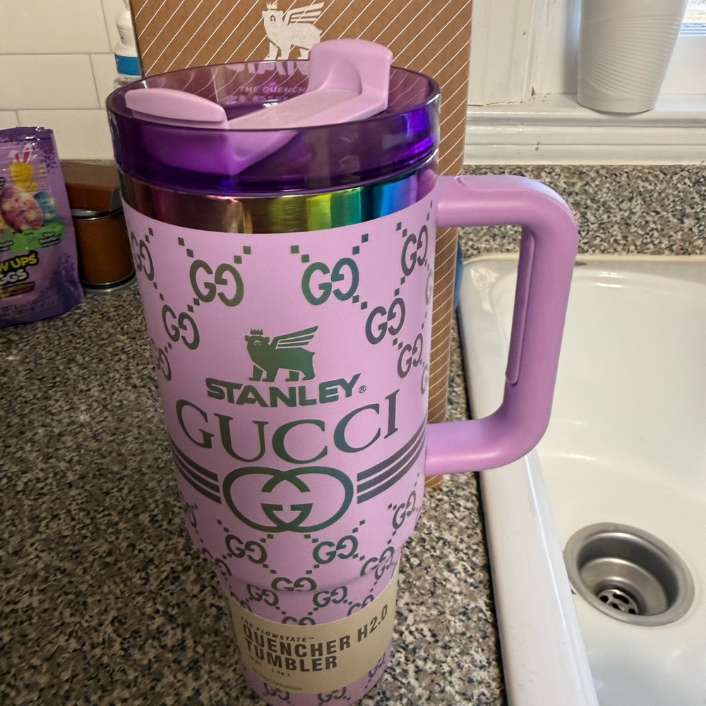 Stanley Purple and Pink Tumbler